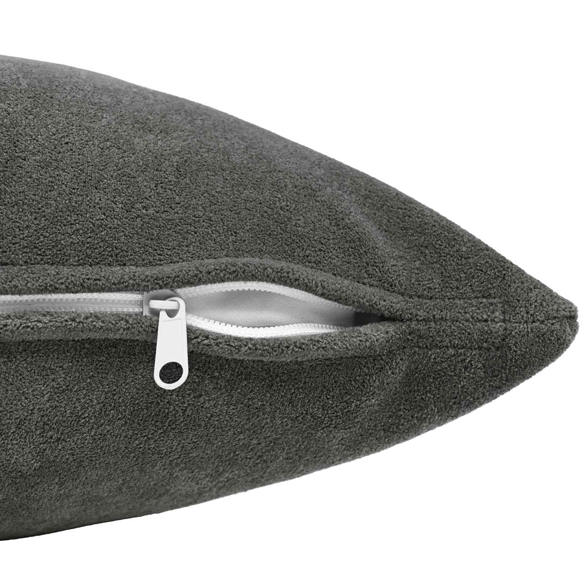Pudebetræk 6 pcs HEERLEN Antracit 40 x 80 cm Mikrofiber Fleece