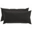 Pudebetræk 2 pcs HEERLEN Sort 40 x 80 cm Polyester