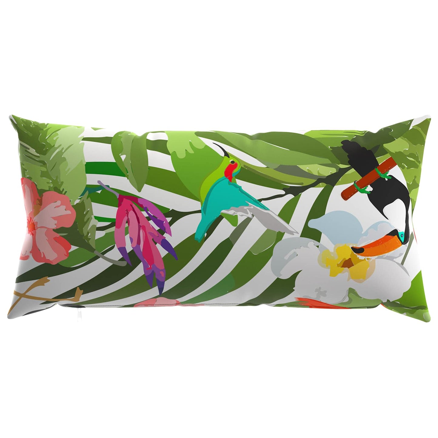 Pudebetræk 2 pcs HEERLEN Flerfarvet 40 x 80 cm Polyester