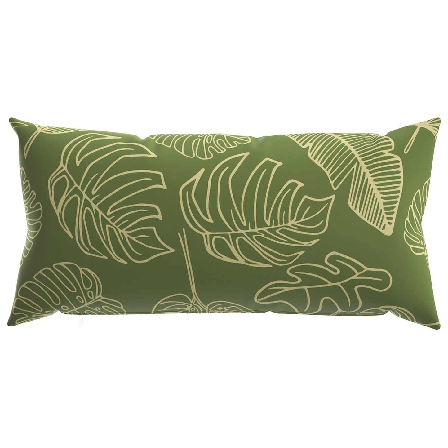 Pudebetræk 6 pcs HEERLEN Bladdesign 40 x 80 cm Polyester