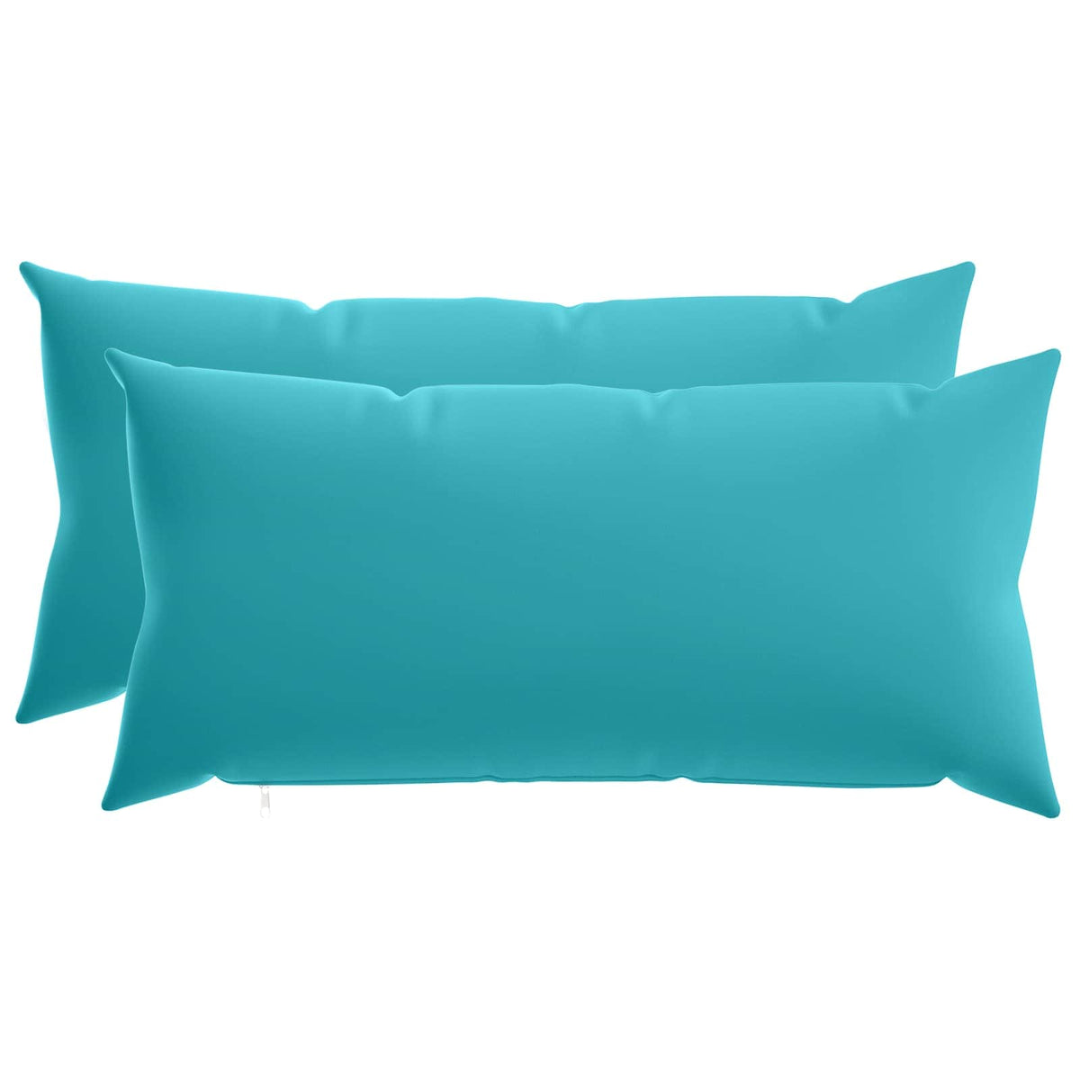 Pudebetræk 2 pcs HEERLEN Turkis 40 x 80 cm Polyester