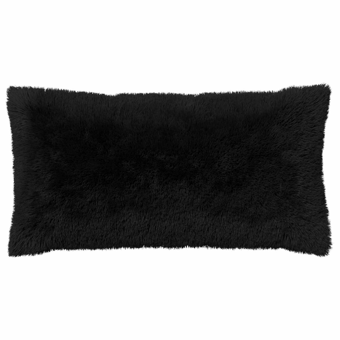 Pudebetræk 12 pcs HEERLEN Sort 40 x 80 cm PV Fleece