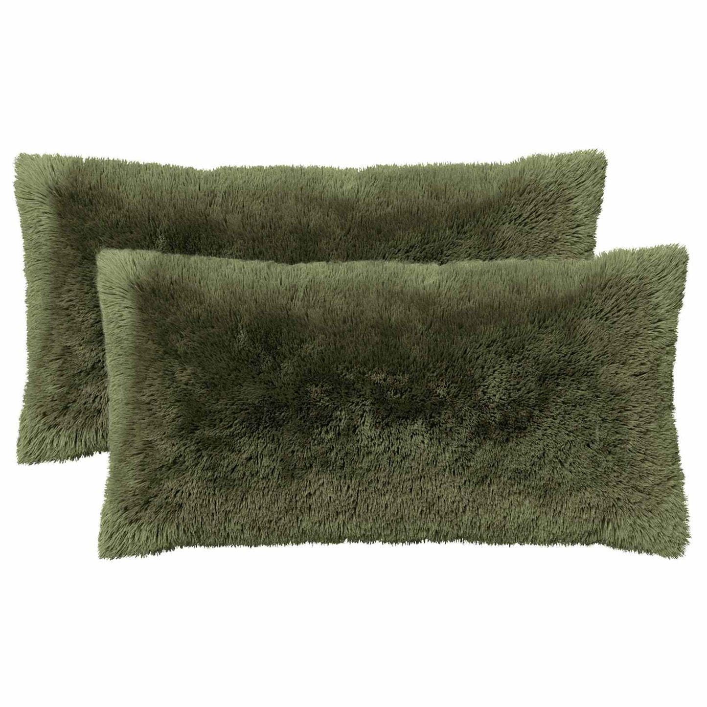 Pudebetræk 2 pcs HEERLEN Grøn 40 x 80 cm PV Fleece