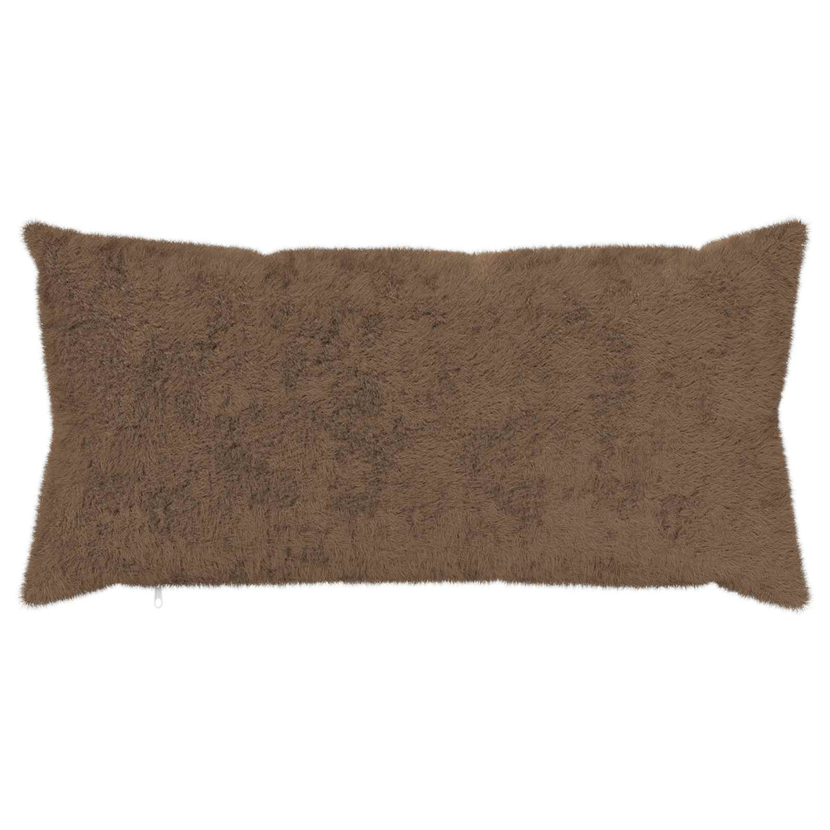 Pudebetræk 2 stk. HEERLEN Lys Brun 40 x 80 cm Faux Kanin Pels