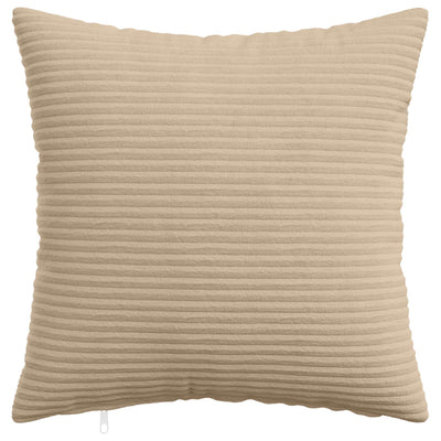 Pudebetræk 12 pcs HEERLEN Gråbrun 45 x 45 cm cordfløjl