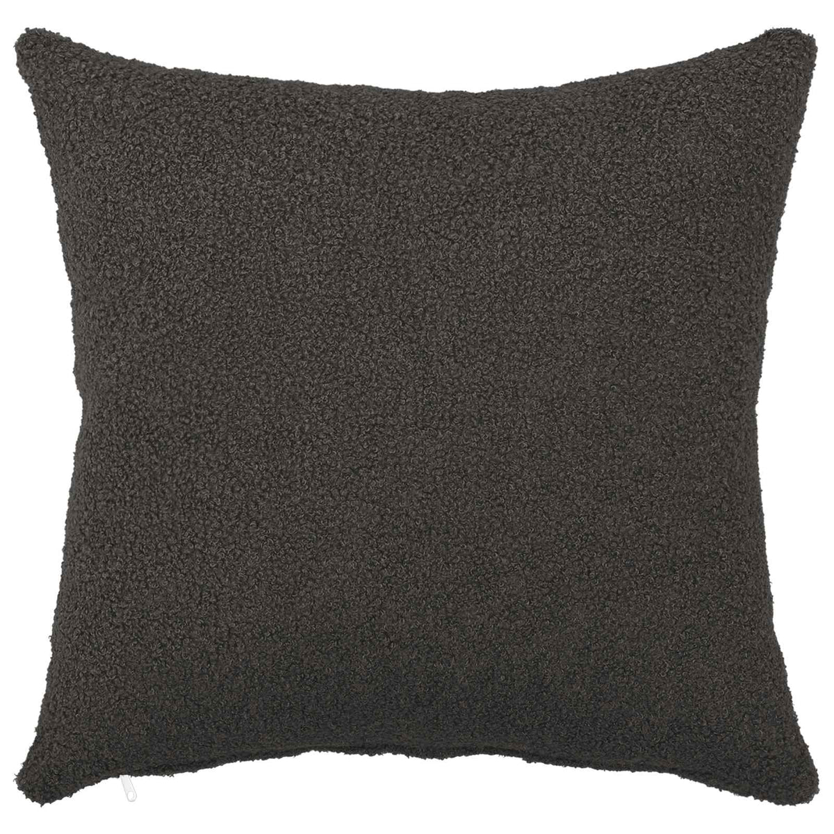 Pudebetræk 12 pcs HEERLEN Mørkegrå 45 x 45 cm Bouclé