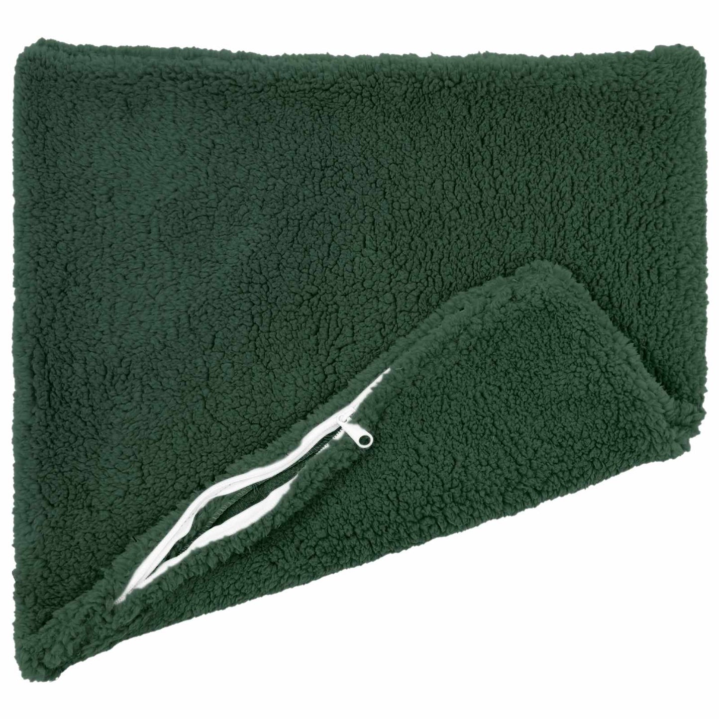 Pudebetræk 2 pcs HEERLEN Mørkegrøn 45 x 45 cm Bouclé