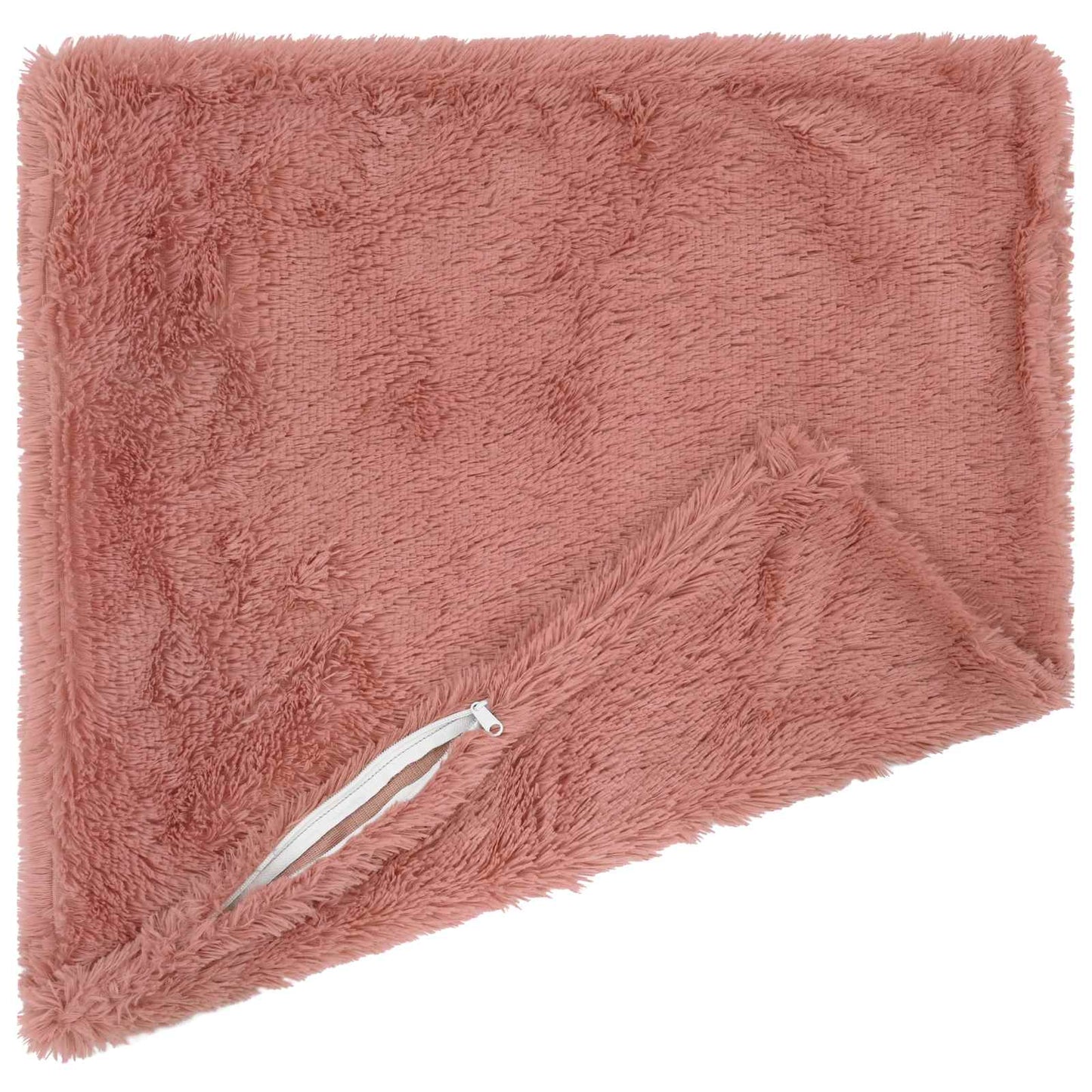 Pudebetræk 12 pcs HEERLEN Lyserød 45 x 45 cm PV Fleece