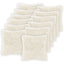 Pudebetræk 12 pcs HEERLEN Hvid 45 x 45 cm PV Fleece