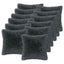 Pudebetræk 12 pcs HEERLEN Antracit 45 x 45 cm PV Fleece