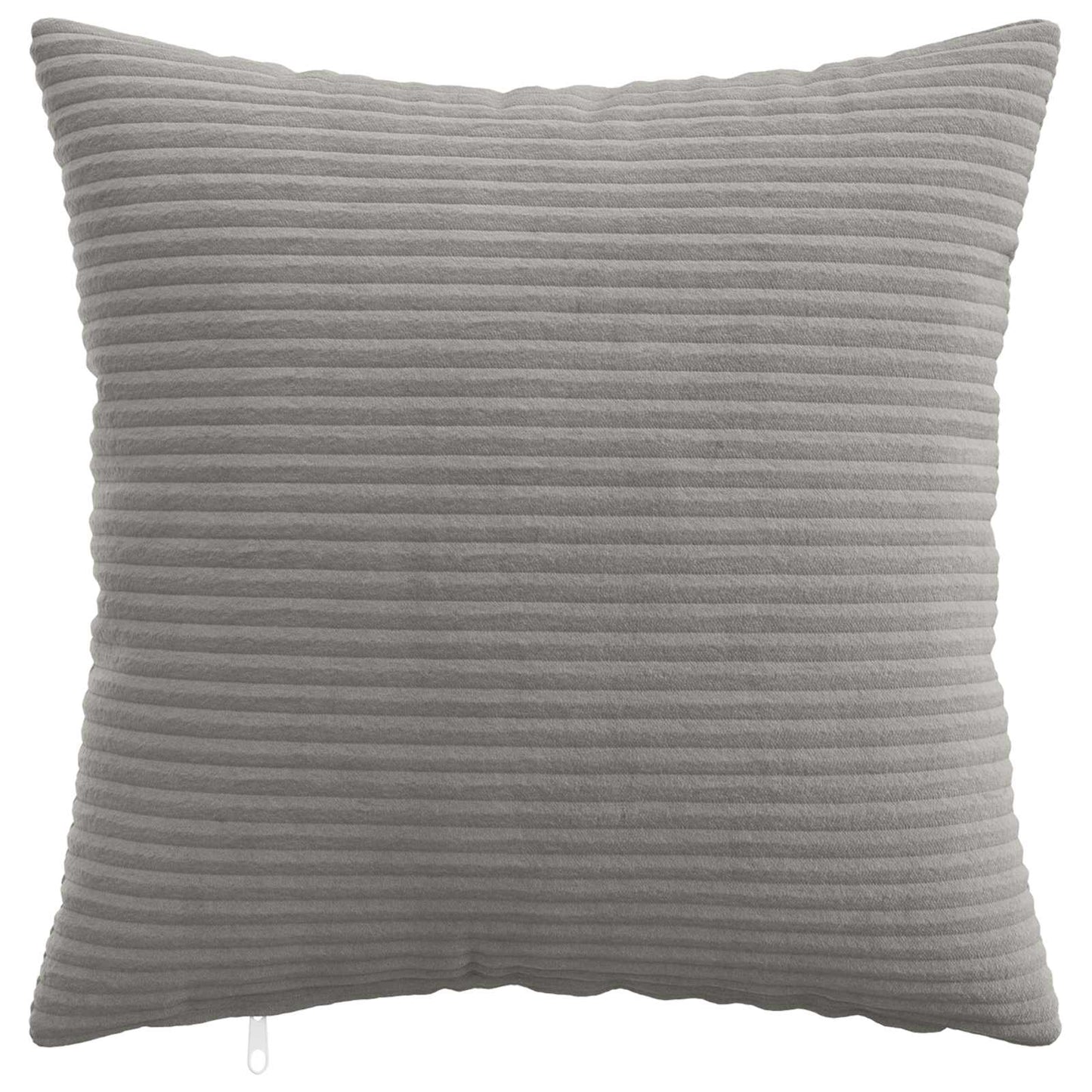 Pudebetræk 6 pcs HEERLEN Lysegrå 50 x 50 cm cordfløjl
