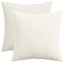 Pudebetræk 2 pcs HEERLEN Cremefarvet 50 x 50 cm cordfløjl