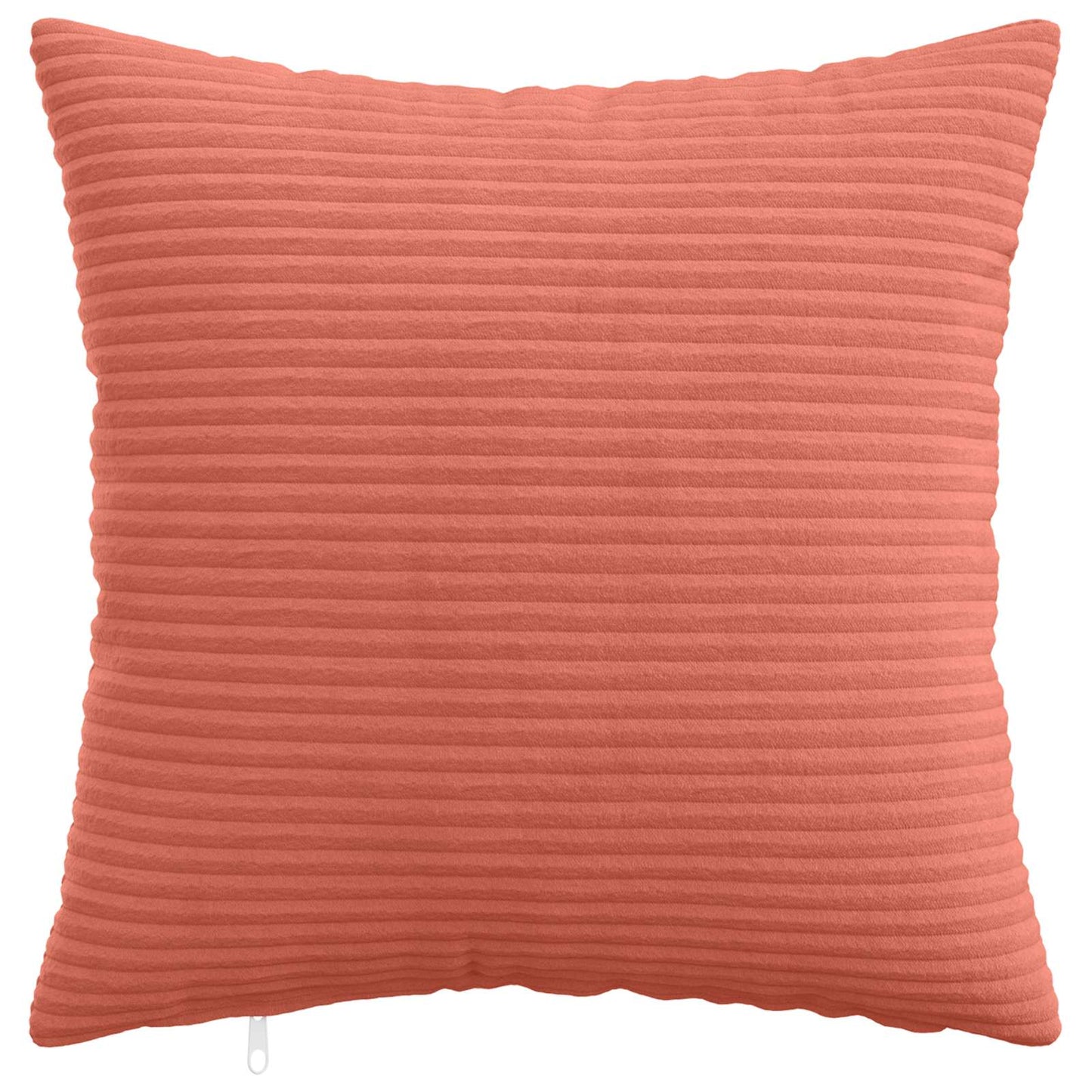 Pudebetræk 2 pcs HEERLEN Rød orange 50 x 50 cm cordfløjl