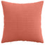 Pudebetræk 12 pcs HEERLEN Rød orange 50 x 50 cm cordfløjl