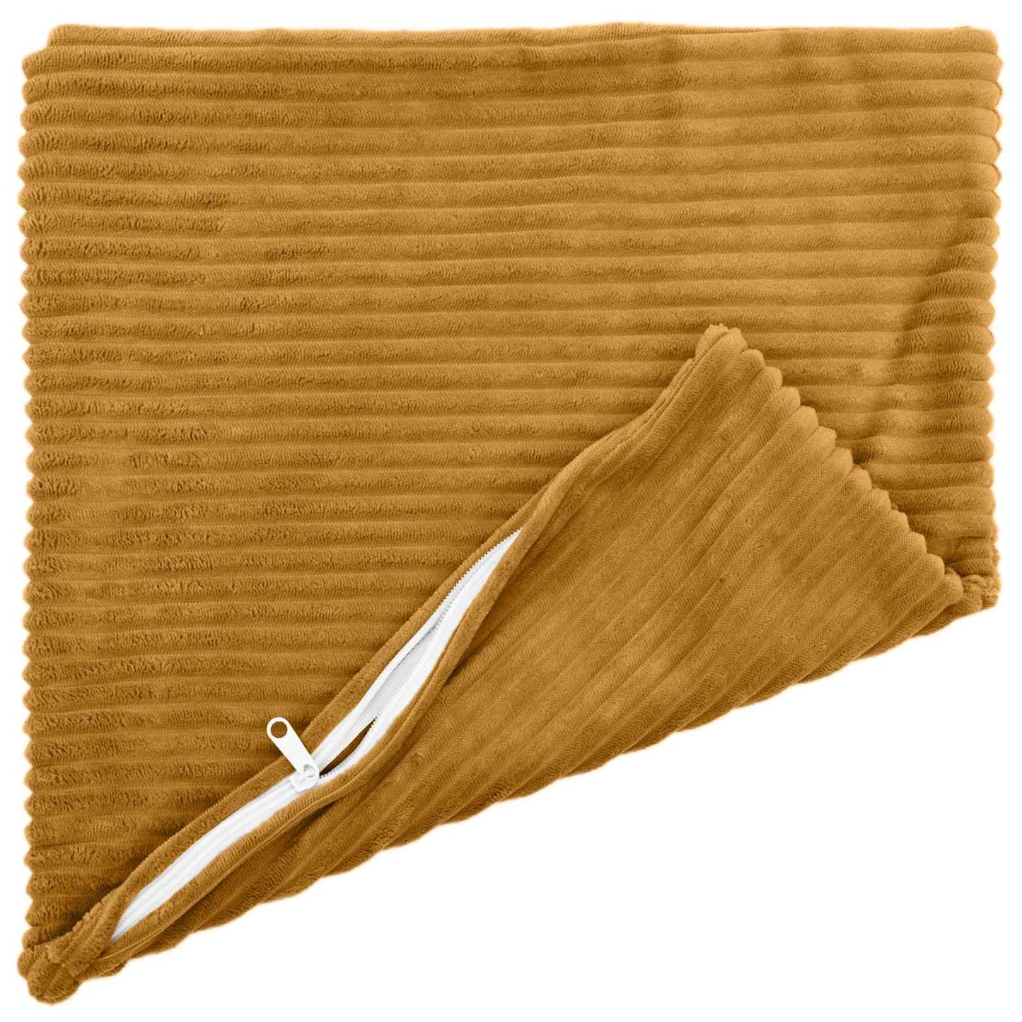 Pudebetræk 2 pcs HEERLEN Gul 50 x 50 cm cordfløjl