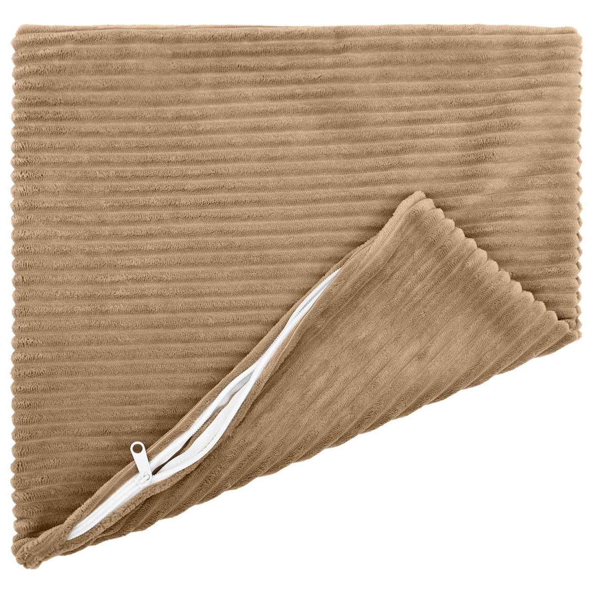 Pudebetræk 6 pcs HEERLEN Brun 50 x 50 cm cordfløjl