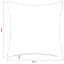 Pudebetræk 12 pcs HEERLEN Cremefarvet 50 x 50 cm Bouclé