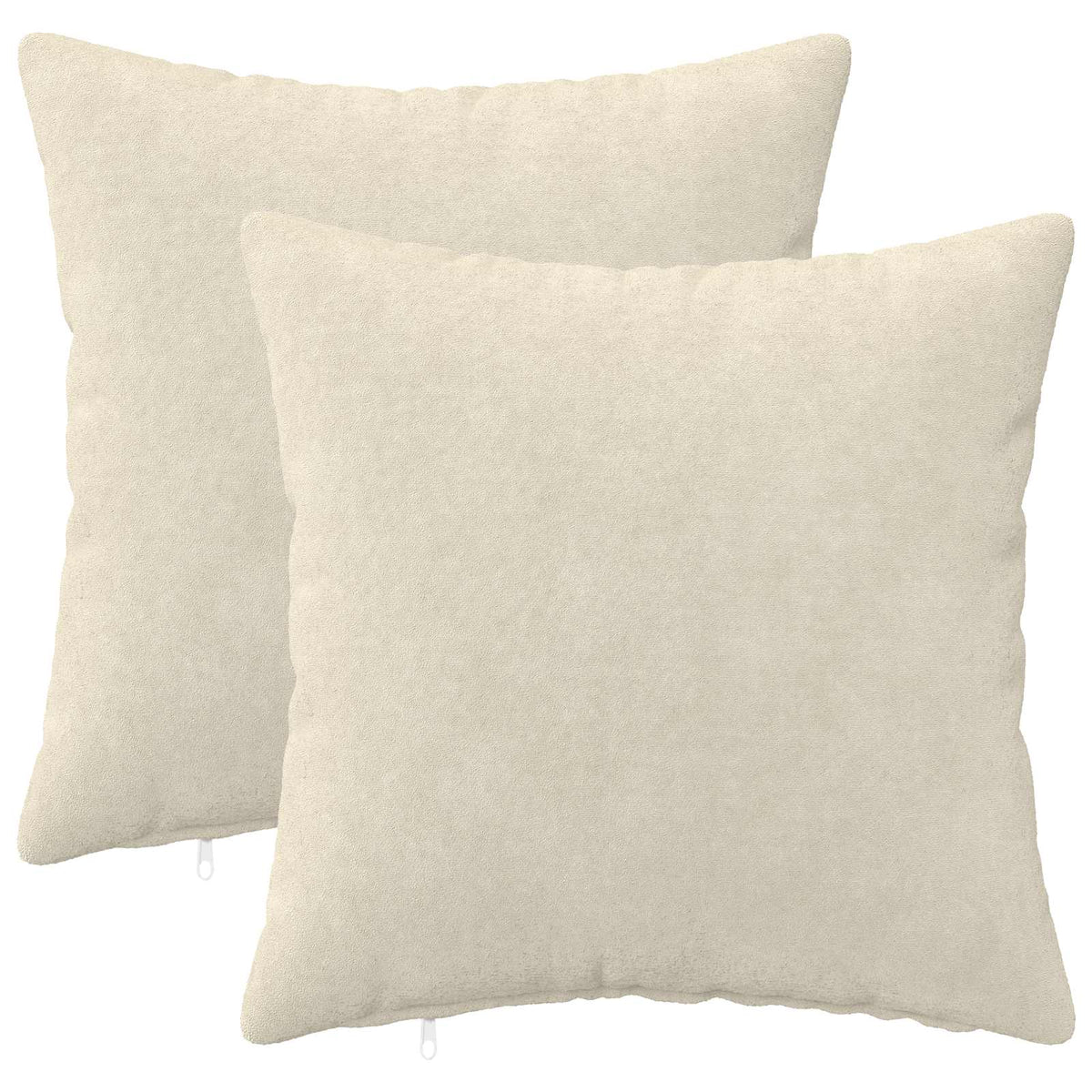 Pudebetræk 2 pcs HEERLEN Cremefarvet 50 x 50 cm
