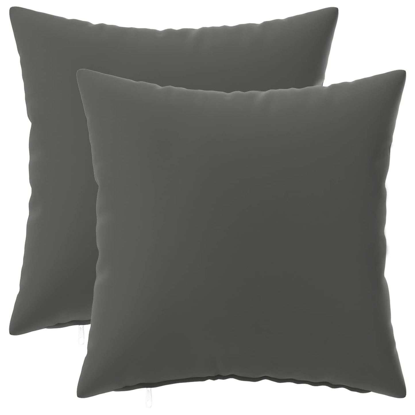 Pudebetræk 2 pcs HEERLEN Antracit 50 x 50 cm Polyester
