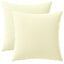 Pudebetræk 2 pcs HEERLEN Cremefarvet 50 x 50 cm Polyester
