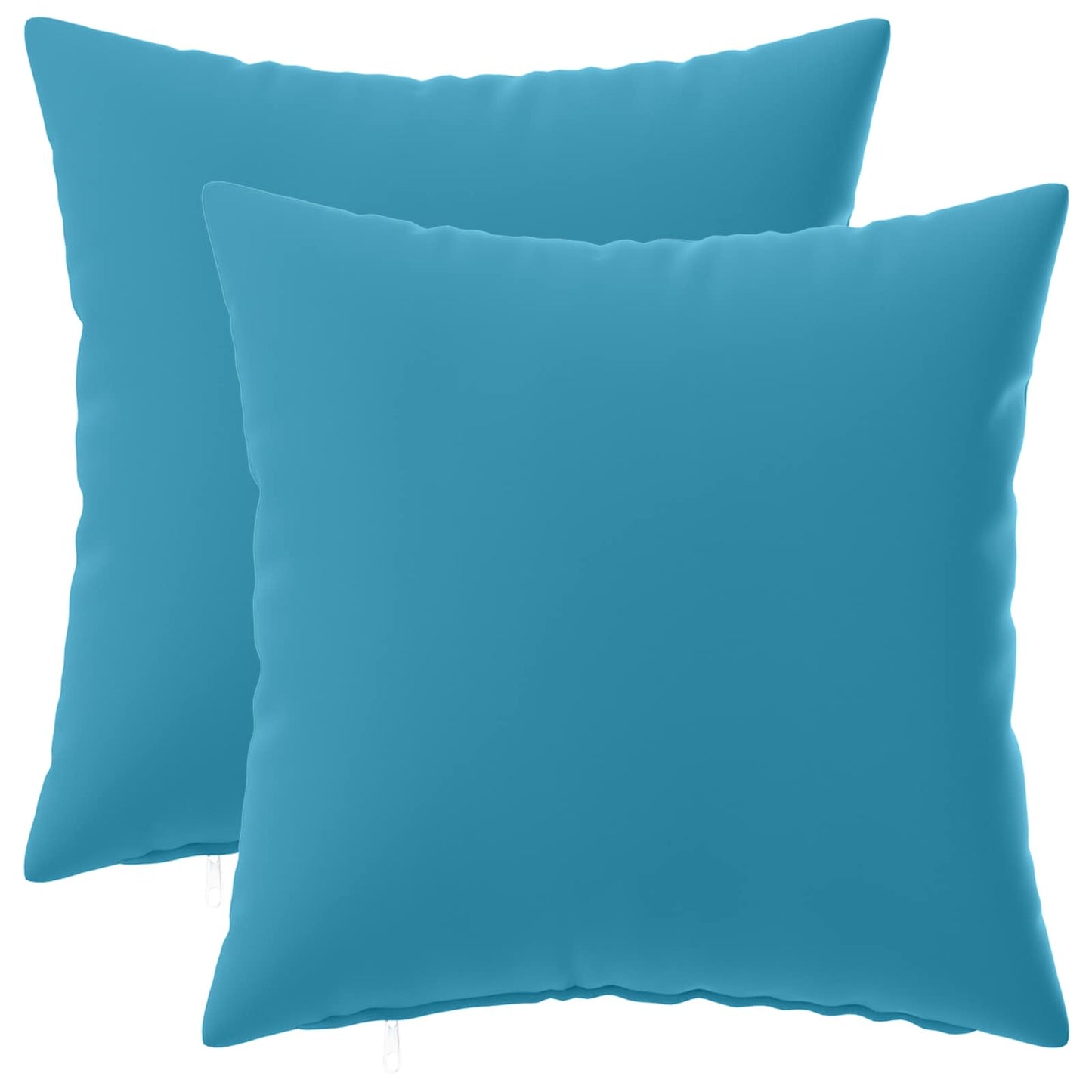 Pudebetræk 2 pcs HEERLEN Lyseblå 50 x 50 cm Polyester