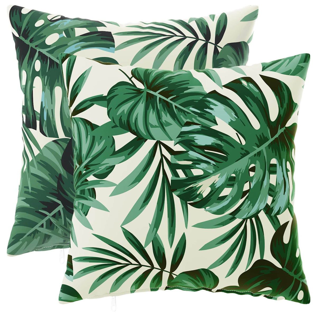 Pudebetræk 2 pcs HEERLEN Bladmønster 50 x 50 cm Polyester