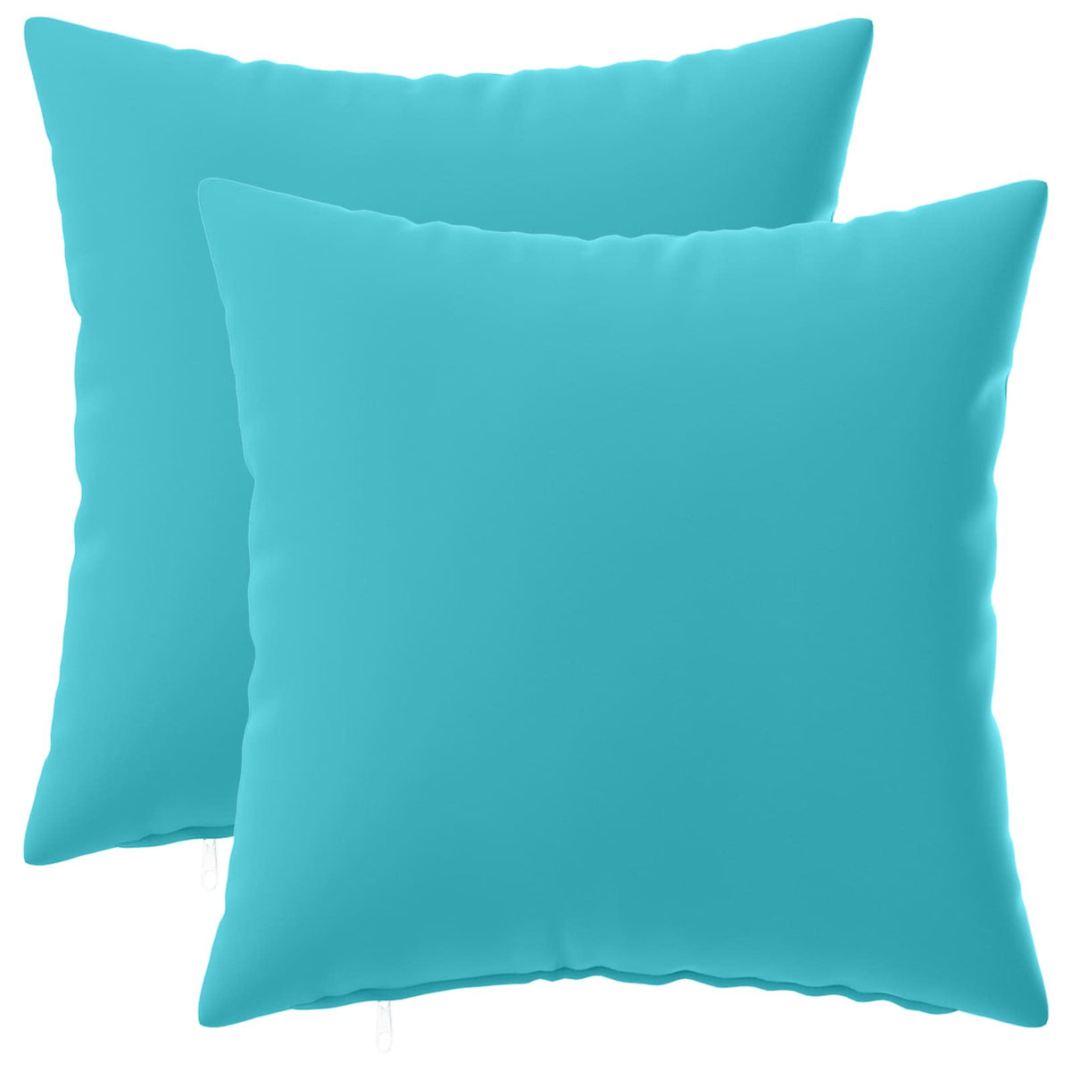 Pudebetræk 2 pcs HEERLEN Turkis 50 x 50 cm Polyester