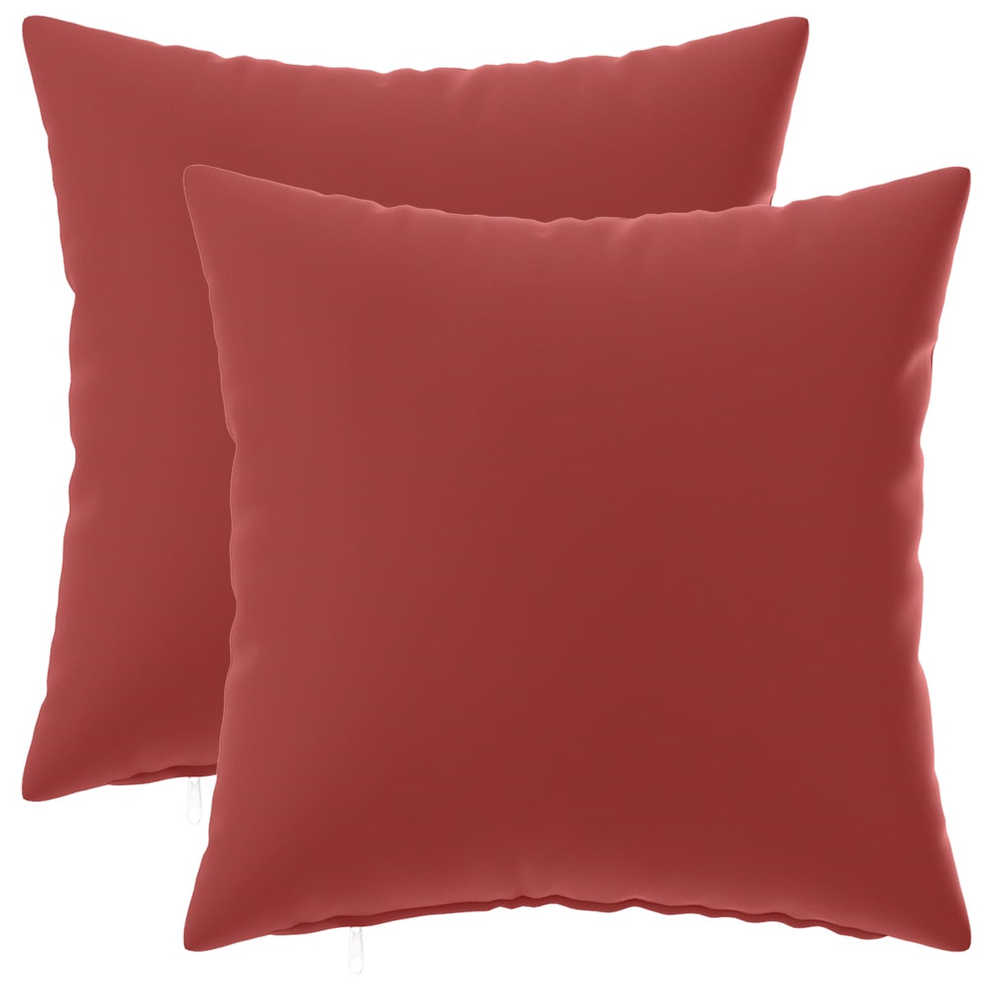 Pudebetræk 2 pcs HEERLEN Vinrød 50 x 50 cm Polyester