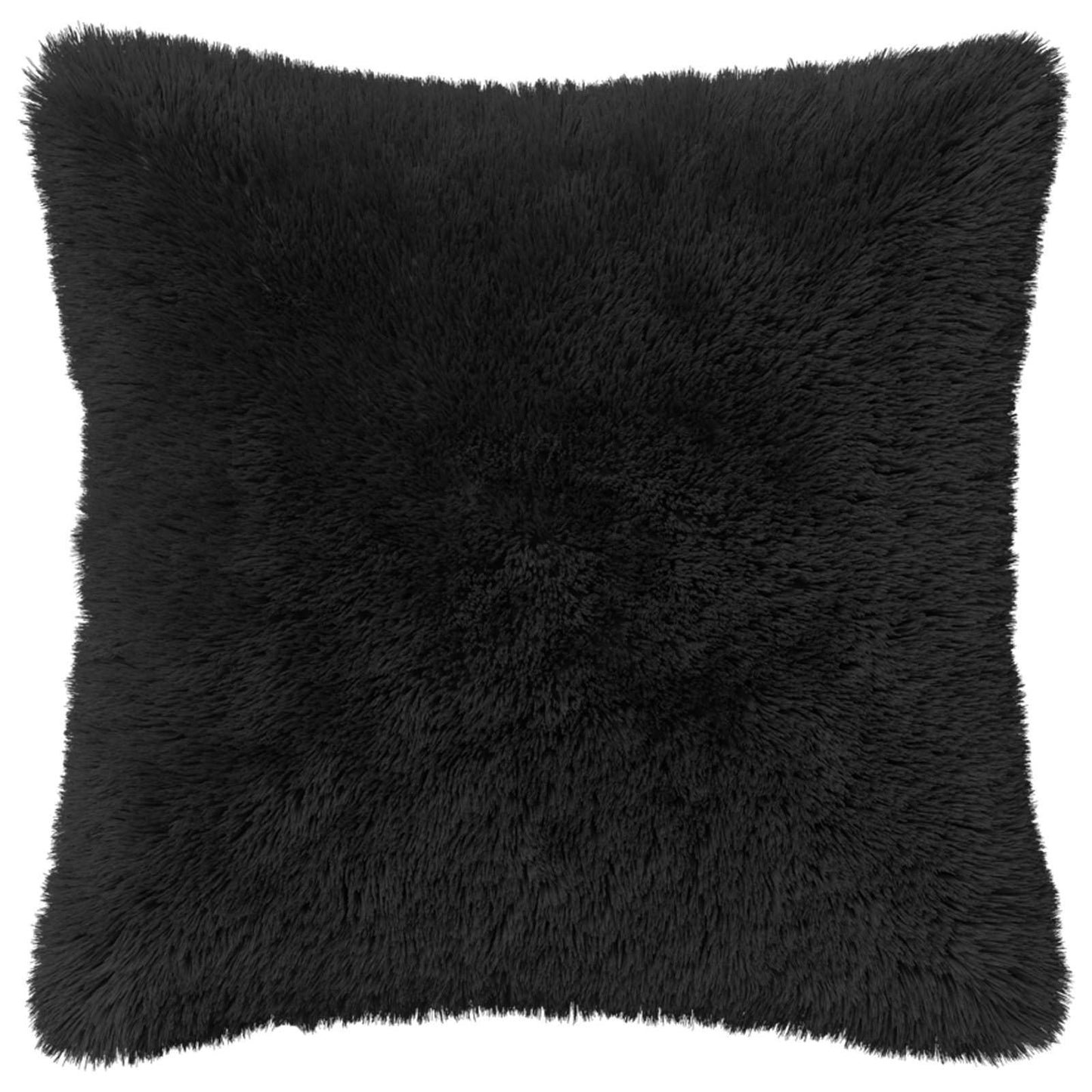 Pudebetræk 12 pcs HEERLEN Sort 50 x 50 cm PV Fleece