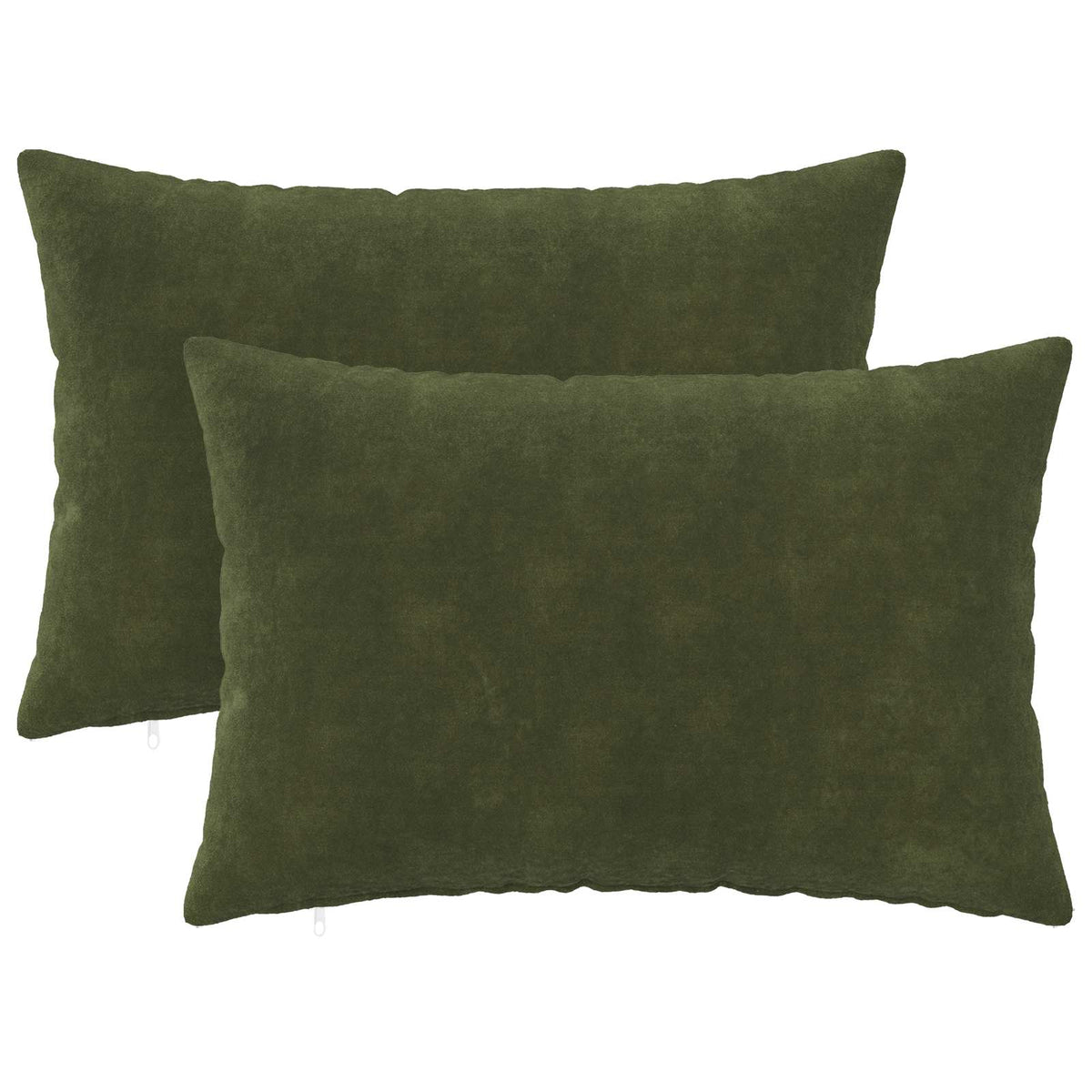 Pudebetræk 2 pcs HEERLEN Grøn 50 x 70 cm Mikrofiber Fleece