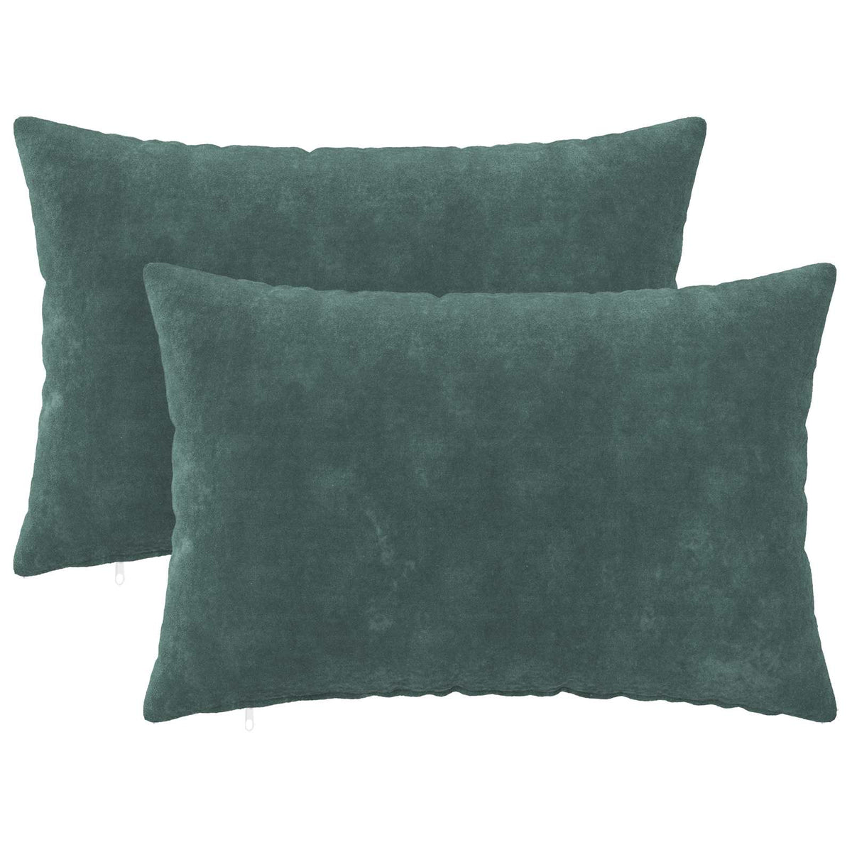 Pudebetræk 2 pcs HEERLEN Hav Blå 50 x 70 cm Mikrofiber Fleece