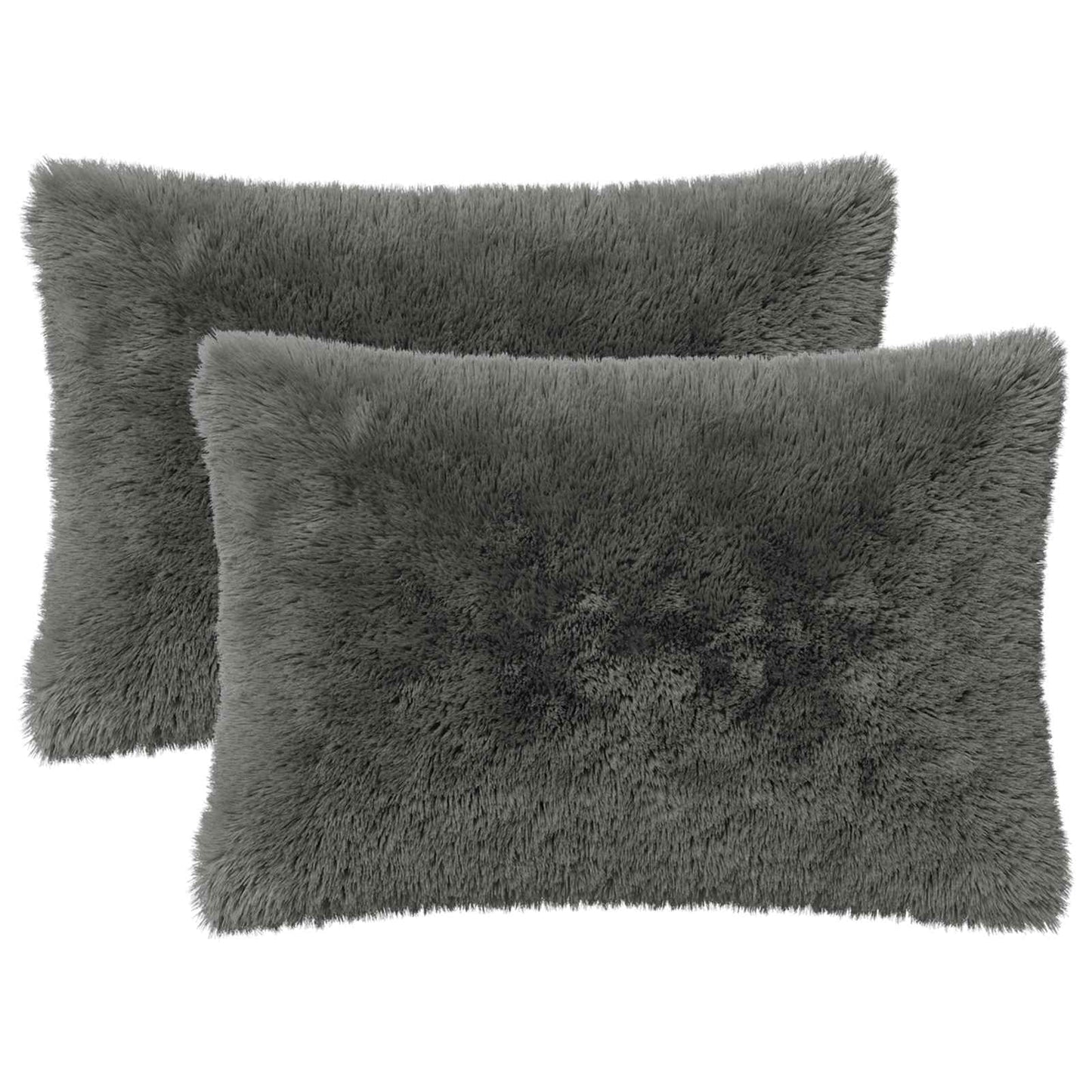 Pudebetræk 2 pcs HEERLEN Lysegrå 50 x 70 cm PV Fleece