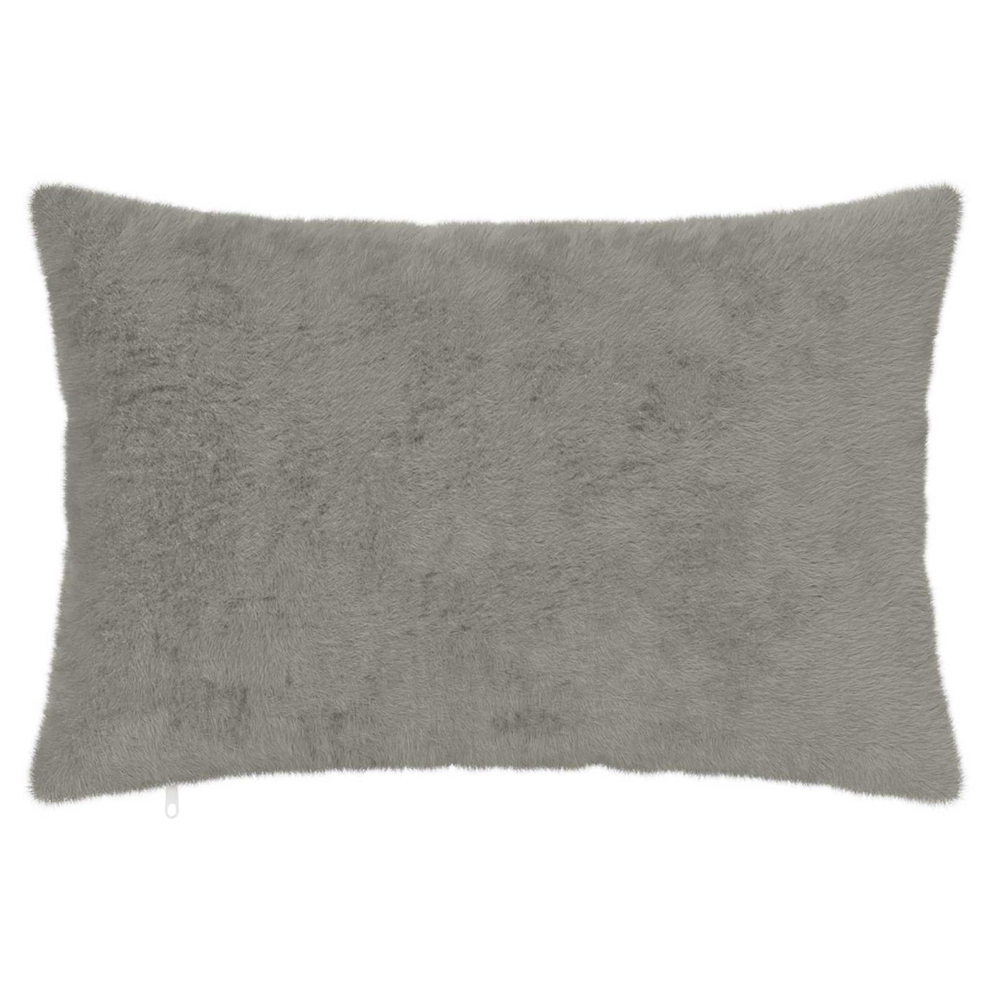Pudebetræk 2 stk. HEERLEN Lysegrå 50 x 70 cm Faux Kanin Pels