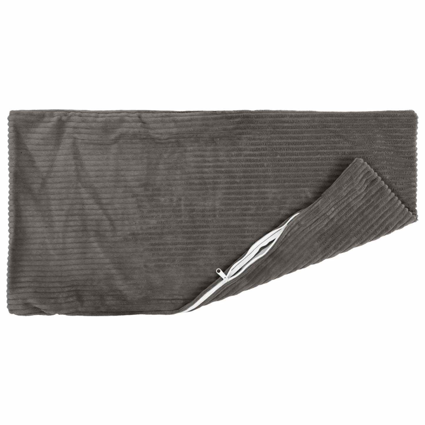 Pudebetræk 2 pcs HEERLEN Mørkegrå 50 x 75 cm cordfløjl