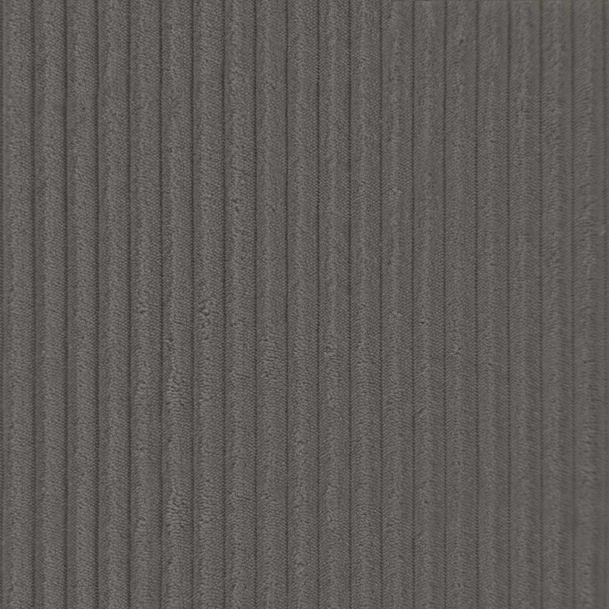 Pudebetræk 2 pcs HEERLEN Mørkegrå 50 x 75 cm cordfløjl