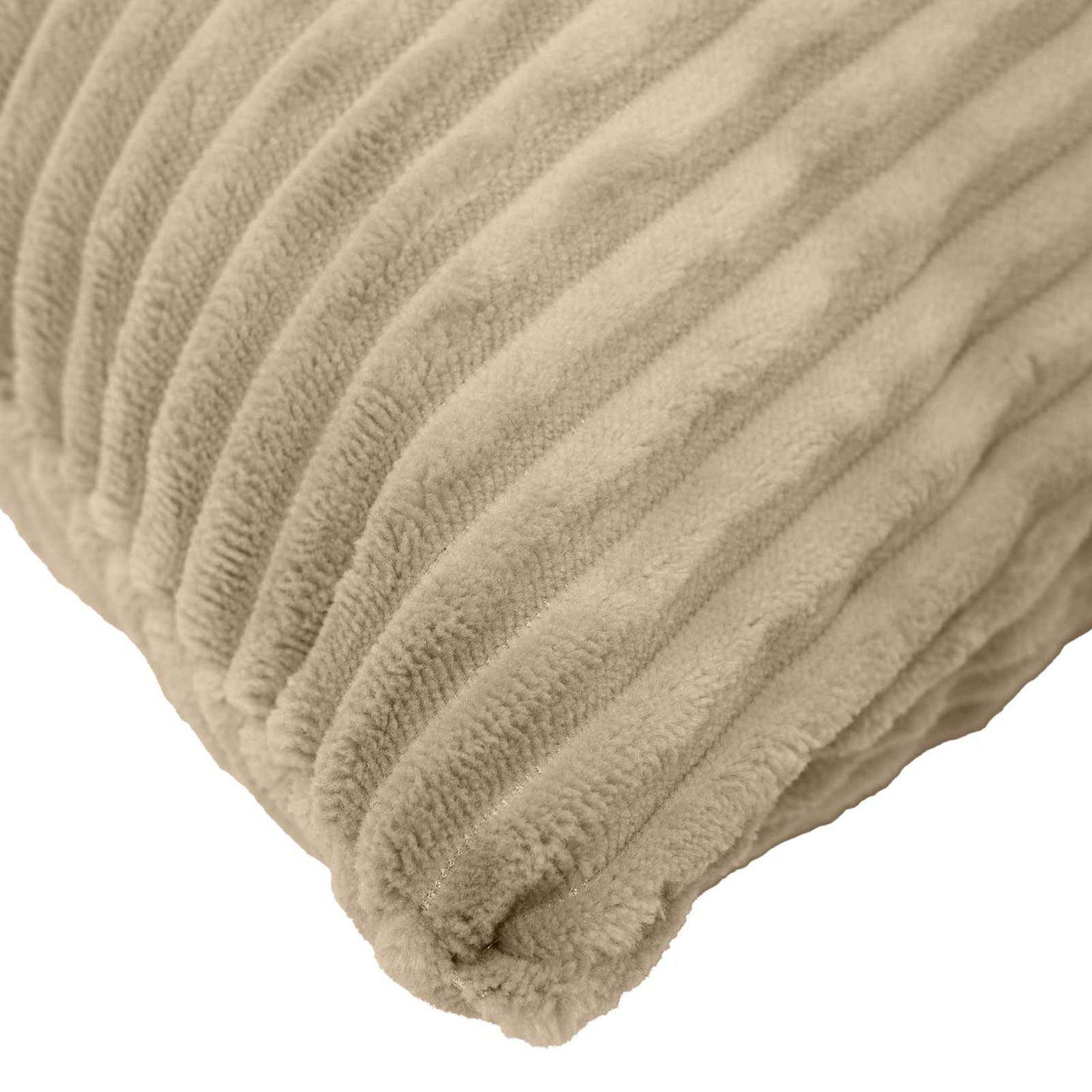 Pudebetræk 6 pcs HEERLEN Gråbrun 50 x 75 cm cordfløjl
