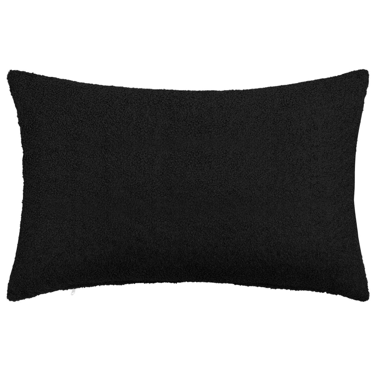 Pudebetræk 2 pcs HEERLEN Sort 50 x 75 cm Bouclé