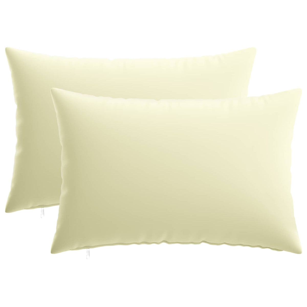 Pudebetræk 2 pcs HEERLEN Cremefarvet 50 x 75 cm Polyester