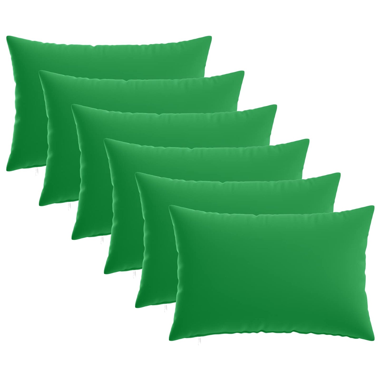 Pudebetræk 6 pcs HEERLEN Grøn 50 x 75 cm Polyester