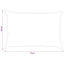 Pudebetræk 6 pcs HEERLEN Lyseblå 50 x 75 cm Polyester