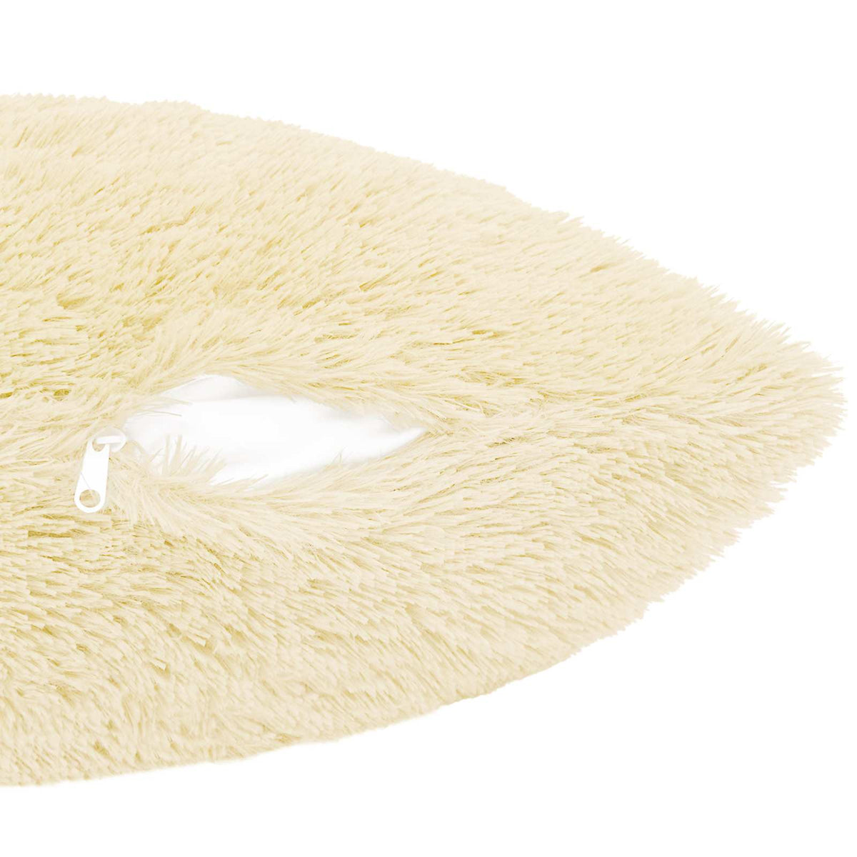 Pudebetræk 6 pcs HEERLEN Cremefarvet 50 x 75 cm PV Fleece