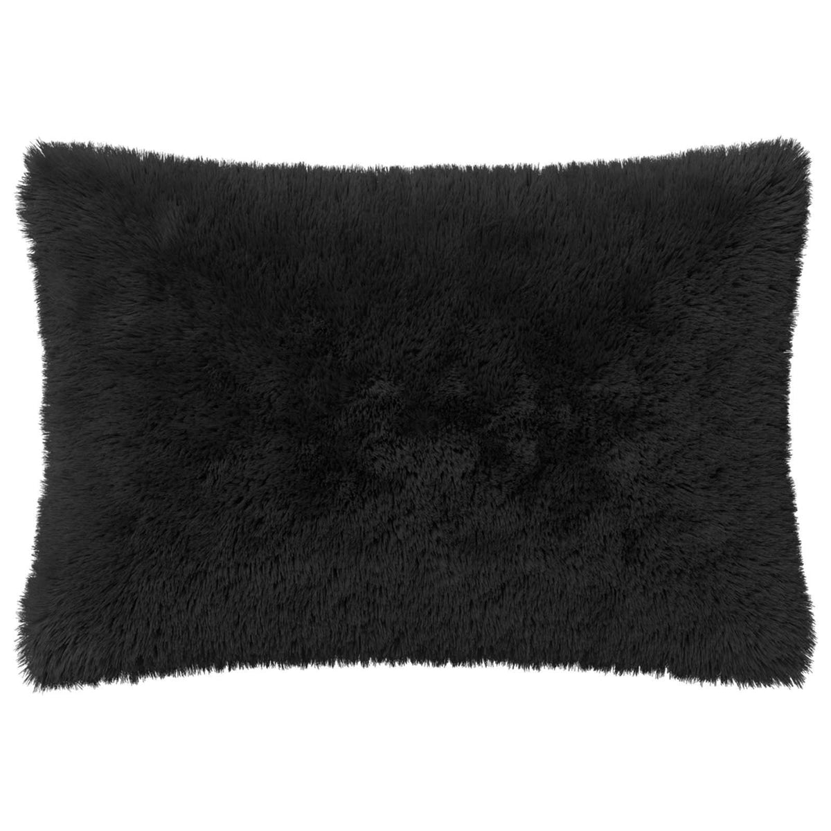 Pudebetræk 6 pcs HEERLEN Sort 50 x 75 cm PV Fleece
