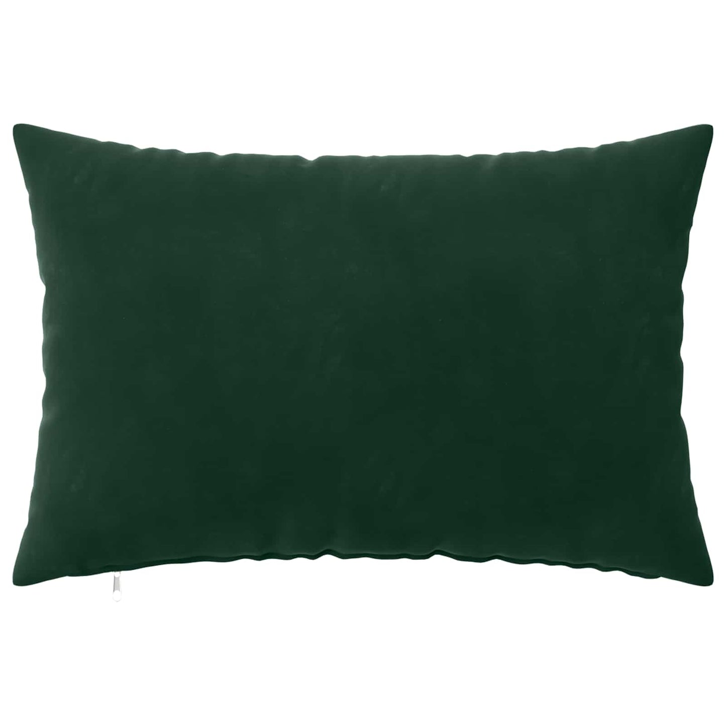 Pudebetræk 6 pcs HEERLEN Mørkegrøn 50 x 80 cm Fløjl