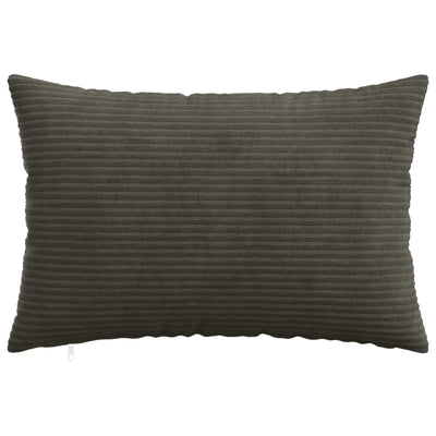 Pudebetræk 6 pcs HEERLEN Antracit 50 x 80 cm cordfløjl