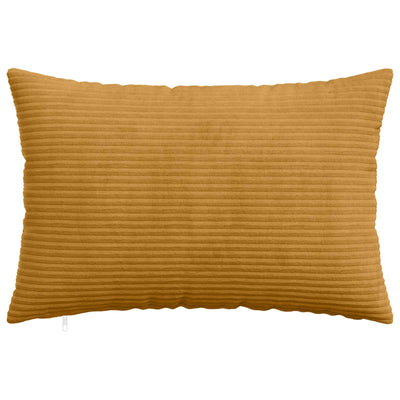 Pudebetræk 2 pcs HEERLEN Gul 50 x 80 cm cordfløjl