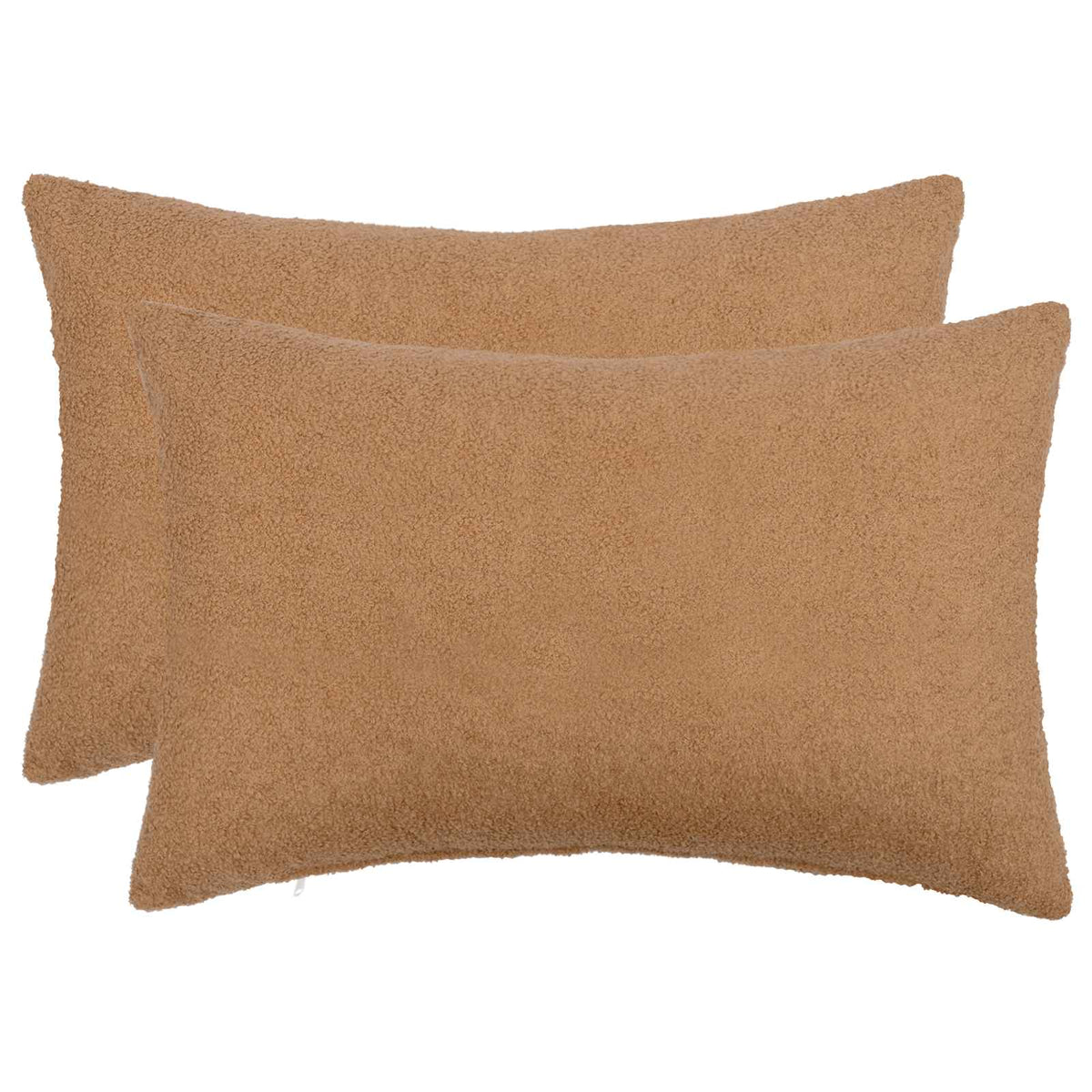 Pudebetræk 2 pcs HEERLEN Beige 50 x 80 cm Bouclé
