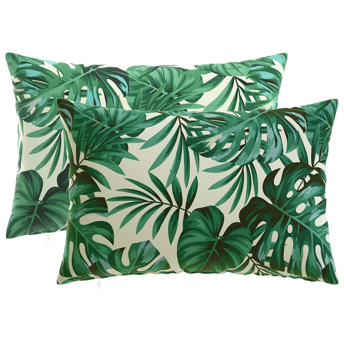 Pudebetræk 2 pcs HEERLEN Bladmønster 50 x 80 cm Polyester