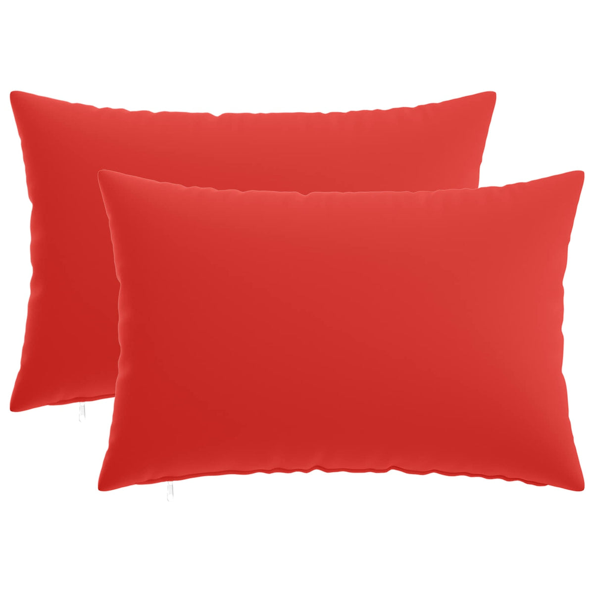Pudebetræk 2 pcs HEERLEN Rød 50 x 80 cm Polyester