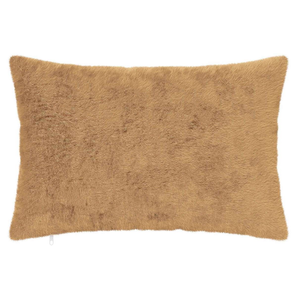 Pudebetræk 2 stk. HEERLEN Gråbrun 50 x 80 cm Faux Kanin Pels