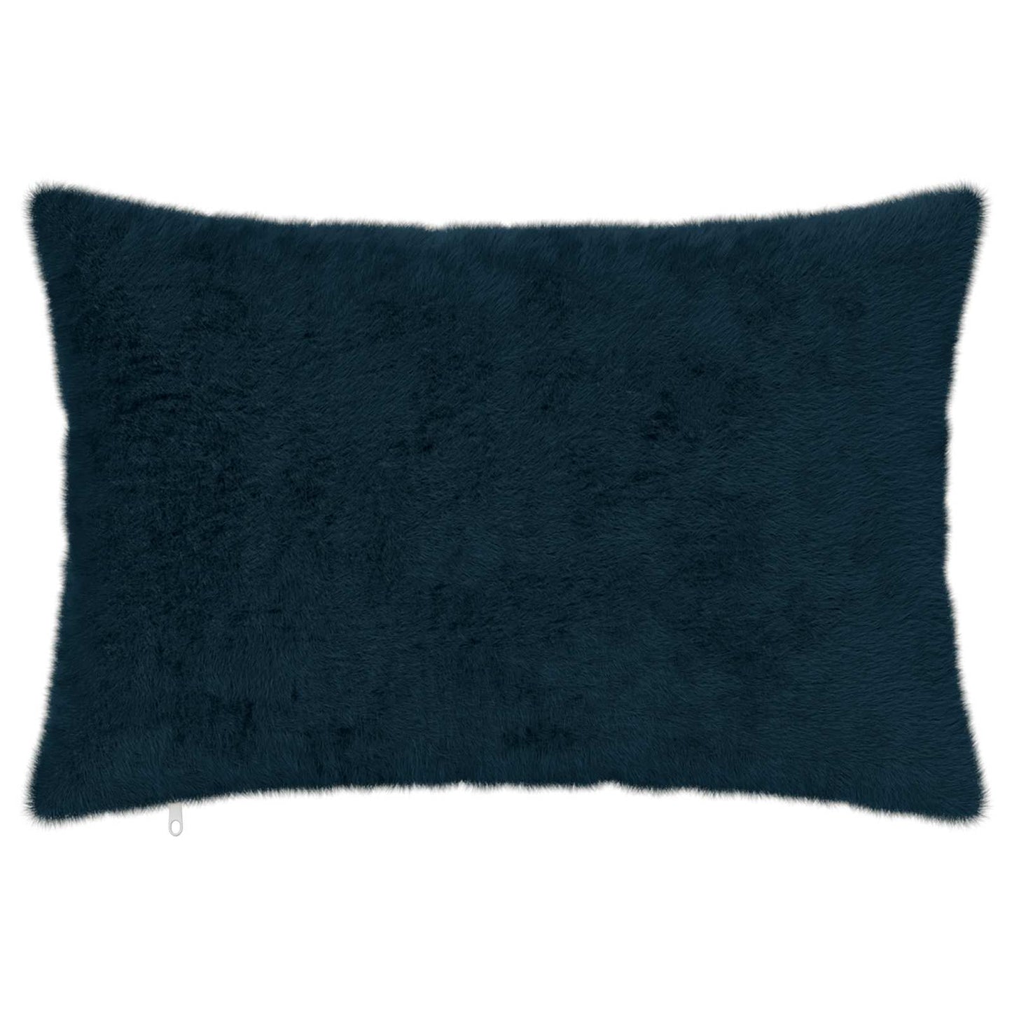 Pudebetræk 2 stk. HEERLEN Mørkeblå 50 x 80 cm Faux Kanin Pels